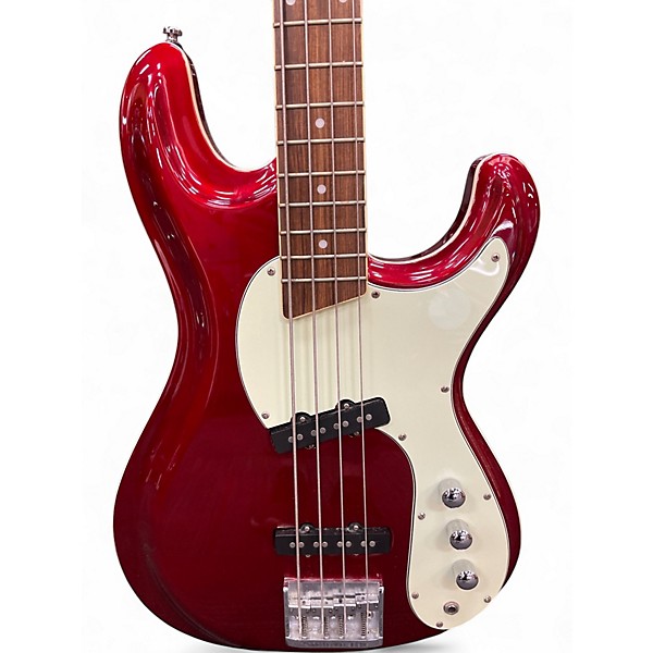 Used Wilson Brothers The Ventures VMB-75 Red Electric Bass Guitar