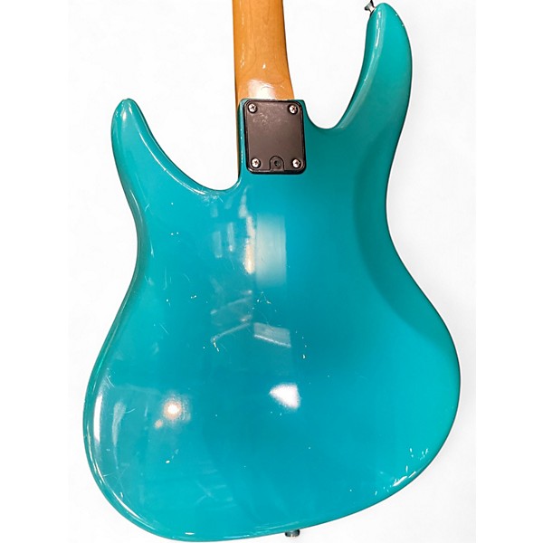 Used Peavey patriot Tropical Turquoise Electric Bass Guitar