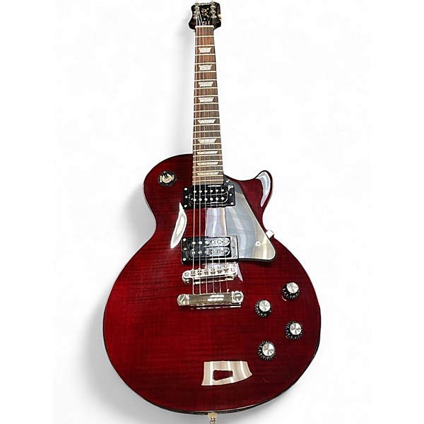 Used Epiphone Les Paul Classic T Wine Red Solid Body Electric Guitar