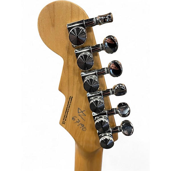 Used Reverend Jetstream HCB 3 Tone Sunburst Solid Body Electric Guitar