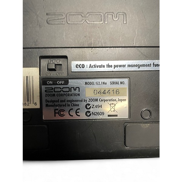 Used Zoom G2.1NU Effect Processor