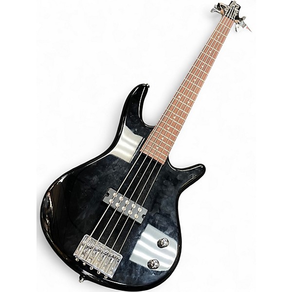 Used Ibanez GSR105EX 5 String Black Electric Bass Guitar