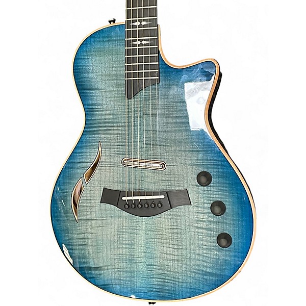 Used Taylor T5Z Pro Blue Hollow Body Electric Guitar