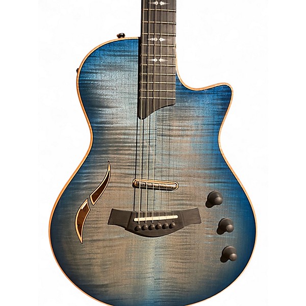 Used Taylor T5Z Pro Blue Hollow Body Electric Guitar