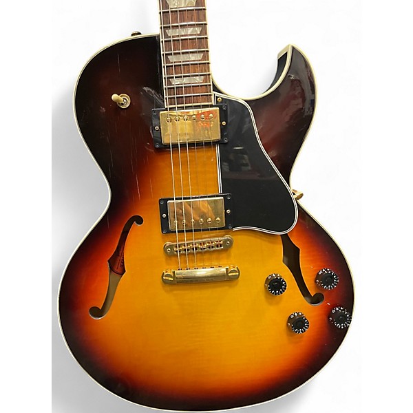 Used 2012 Gibson ES 137 2 Color Sunburst Solid Body Electric Guitar