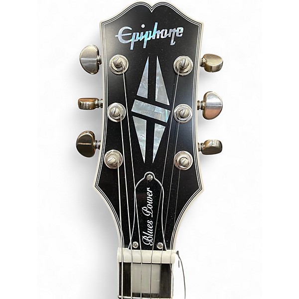 Used 2020 Epiphone Jared James Nichols Gold Solid Body Electric Guitar