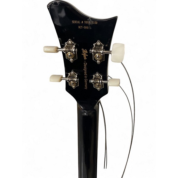 Used Hofner VIOLIN CONTEMPORARY Black Electric Bass Guitar