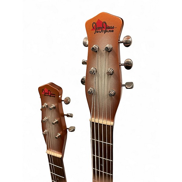 Used Jerry Jones Neptune Double Neck Copper Burst Solid Body Electric Guitar