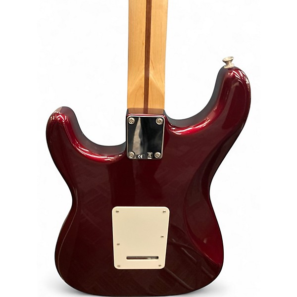 Used Fender STANDARD STRATOCASTER MIM Burgundy Solid Body Electric Guitar