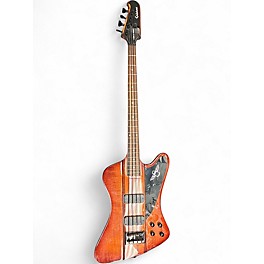 Used Epiphone T-Bird Pro Natural Electric Bass Guitar