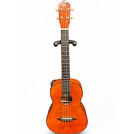 Used Ortega rue14fmh Natural Ukulele