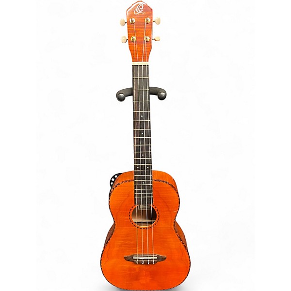 Used Ortega rue14fmh Natural Ukulele