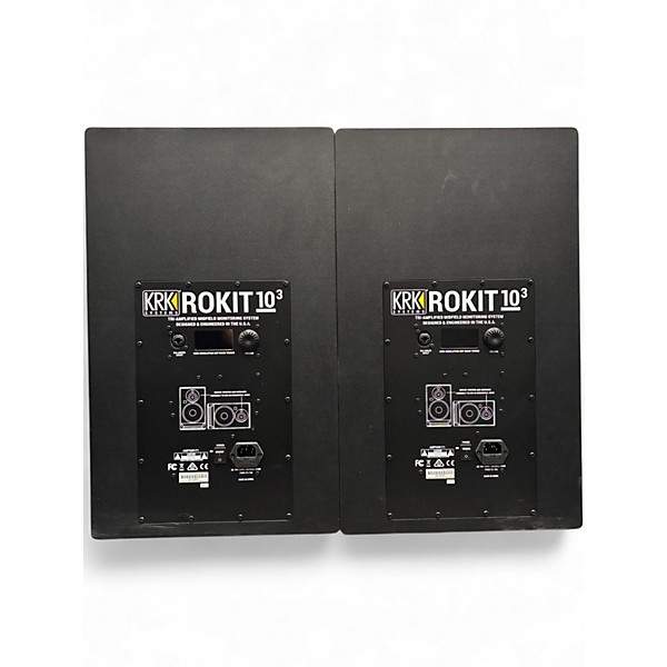 Used KRK RP10 ROKIT G4 3-Way Pair Powered Monitor