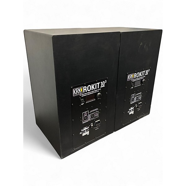 Used KRK RP10 ROKIT G4 3-Way Pair Powered Monitor