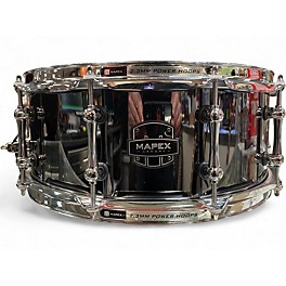 Used Mapex 5.5X14 Armory Series Tomahawk Black Chrome Drum