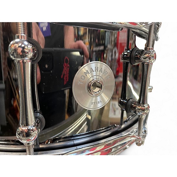 Used Mapex 5.5X14 Armory Series Tomahawk Black Chrome Drum