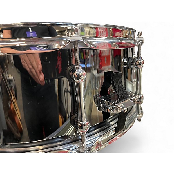 Used Mapex 5.5X14 Armory Series Tomahawk Black Chrome Drum