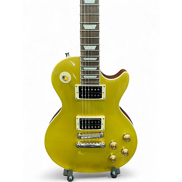 Used Epiphone Slash Signature Victoria Gold Top Gold Top Solid Body Electric Guitar