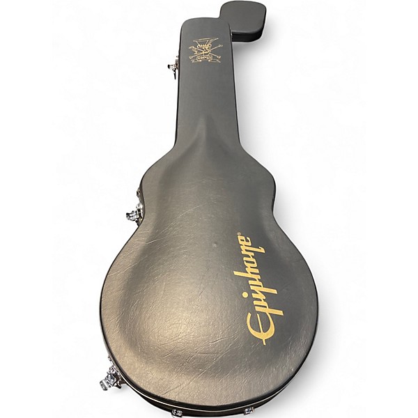 Used Epiphone Slash Signature Victoria Gold Top Gold Top Solid Body Electric Guitar