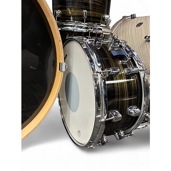 Used ddrum 7 Piece Dominion Birch Brushed Olive Drum Kit