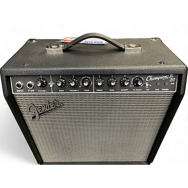 Used Fender CHAMPION II 50 Guitar Combo Amp