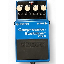 Used BOSS CS3 Compressor Sustainer Effect Pedal