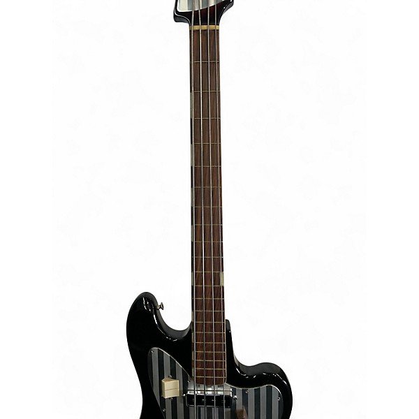 Vintage 1964 Silvertone 1438 3 Color Sunburst Electric Bass Guitar