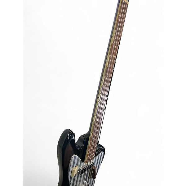 Vintage 1964 Silvertone 1438 3 Color Sunburst Electric Bass Guitar