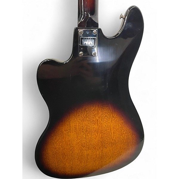 Vintage 1964 Silvertone 1438 3 Color Sunburst Electric Bass Guitar