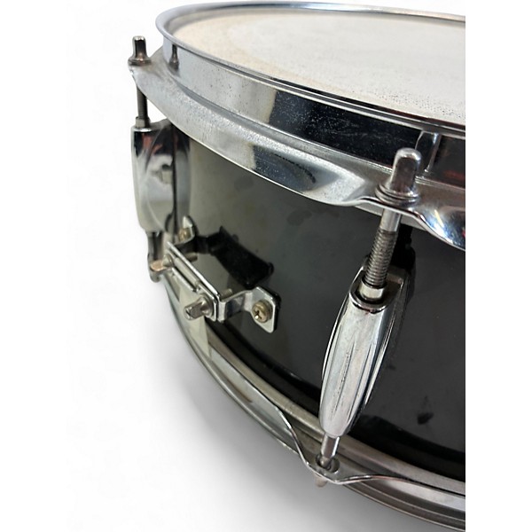Used Gretsch Drums 14in black hawk snare drum black Drum