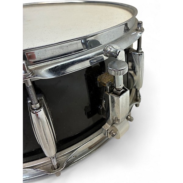 Used Gretsch Drums 14in black hawk snare drum black Drum