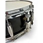 Used Gretsch Drums 14in black hawk snare drum black Drum