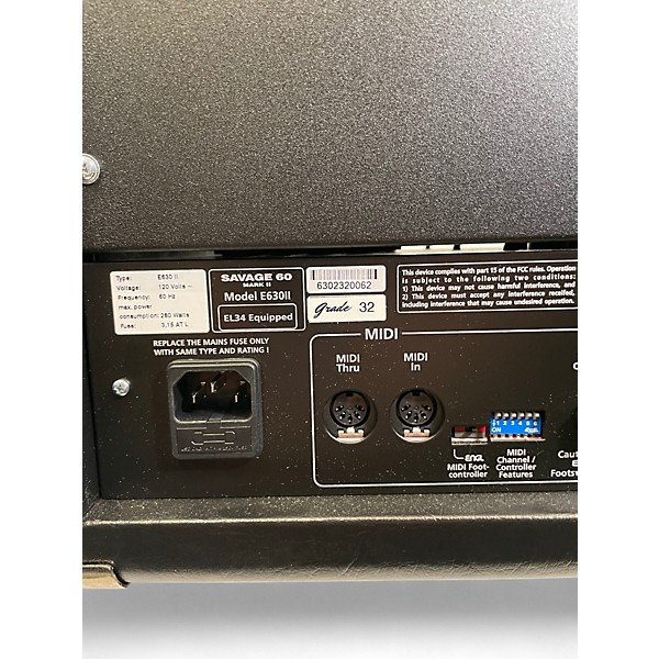 Used ENGL Savage 60 Mark II Tube Guitar Amp Head