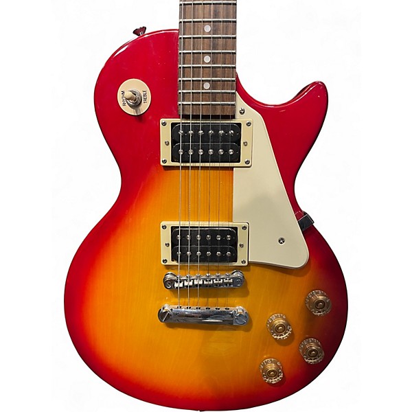 Used Epiphone Les Paul 100 Bolt On Cherry Sunburst Solid Body Electric Guitar