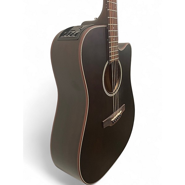 Used Takamine GD21CE Brown Acoustic Electric Guitar