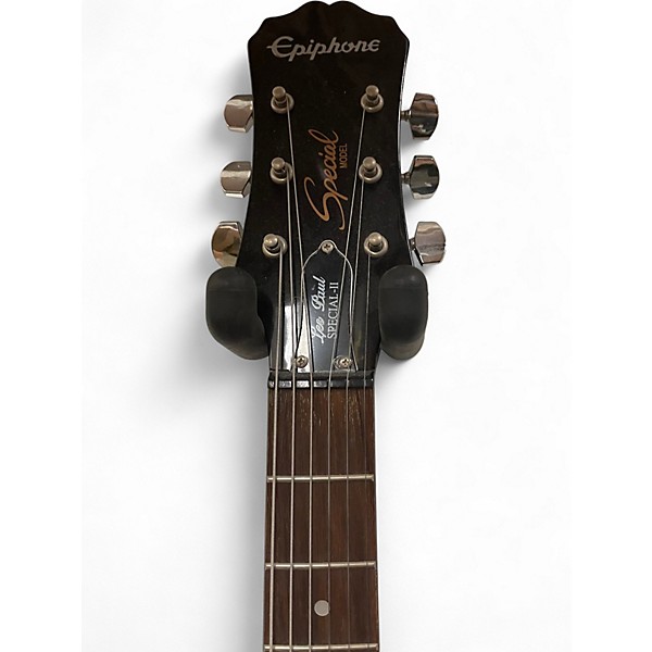 Used Epiphone Les Paul Special II Black Solid Body Electric Guitar