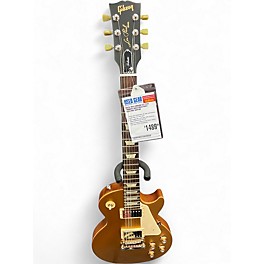 Used 2018 Gibson Les Paul Tribute Gold Solid Body Electric Guitar