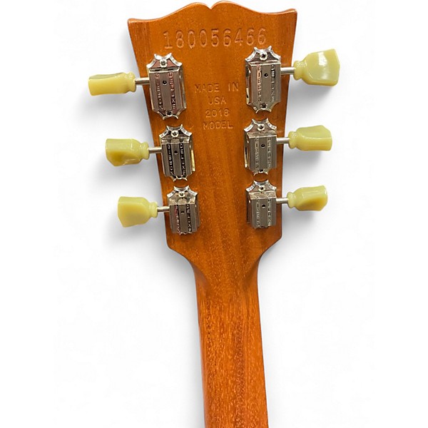 Used 2018 Gibson Les Paul Tribute Gold Solid Body Electric Guitar