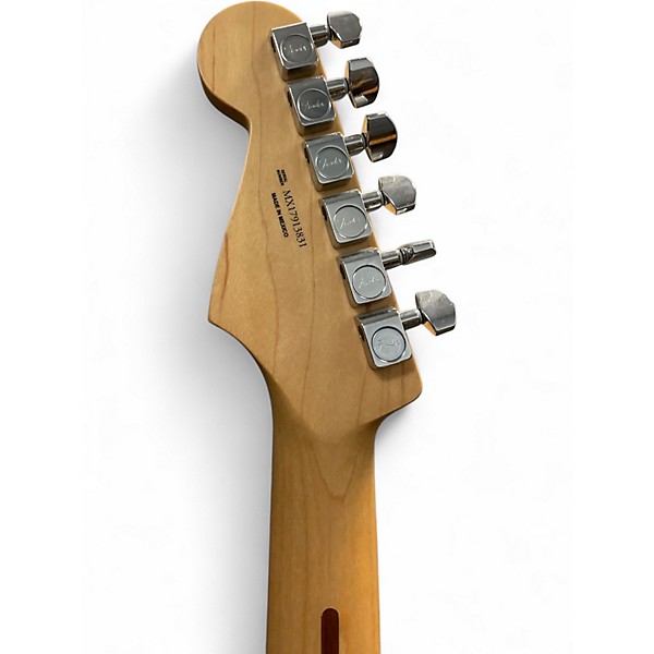 Used 2017 Fender Standard Stratacoustic Plus Top Candy Red Burst Solid Body Electric Guitar