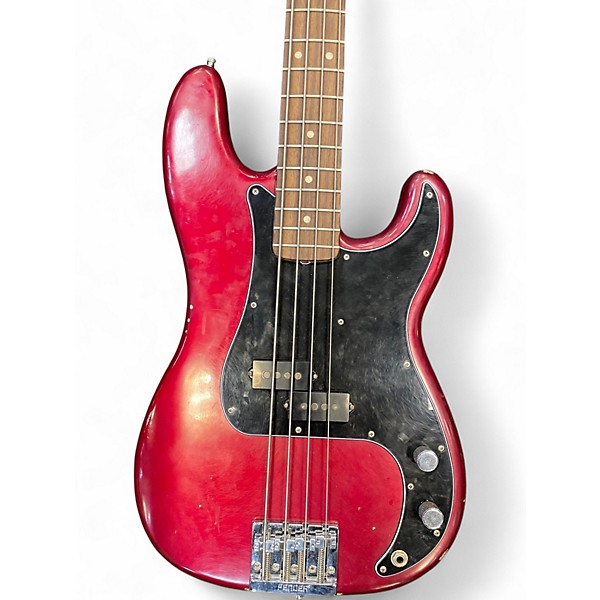 Used Fender Nate Mendel Signature Precision Bass Red Electric Bass Guitar