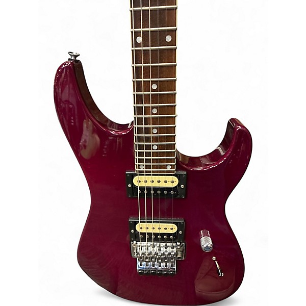 Used Grover Jackson GJ2 USA Burgundy Solid Body Electric Guitar