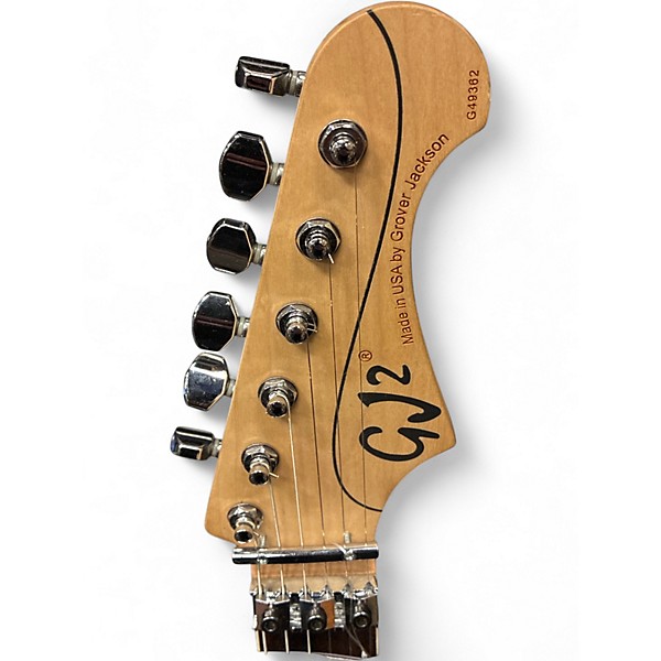 Used Grover Jackson GJ2 USA Burgundy Solid Body Electric Guitar