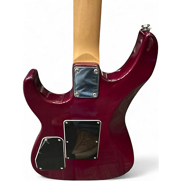 Used Grover Jackson GJ2 USA Burgundy Solid Body Electric Guitar