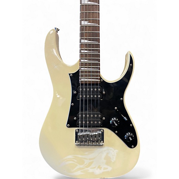 Used Ibanez GIO MIKRO Olympic White Solid Body Electric Guitar