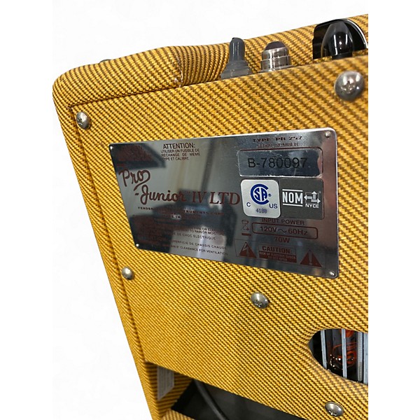 Used Fender Pro Junior IV 15W 1x10 Tube Guitar Combo Amp