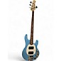 Used Sterling by Music Man Ray4 Blue Electric Bass Guitar thumbnail