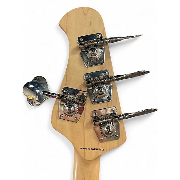 Used Sterling by Music Man Ray4 Blue Electric Bass Guitar