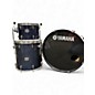 Used Yamaha 3 Piece Stage Custom Midnight Blue Drum Kit thumbnail