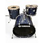 Used Yamaha 3 Piece Stage Custom Midnight Blue Drum Kit