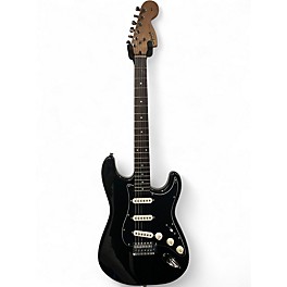 Used Squier Affinity Stratocaster Black Solid Body Electric Guitar